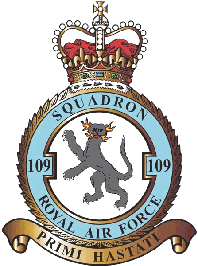 109 RAF squadron patch